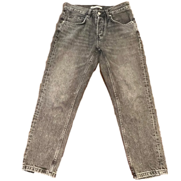 Zara skinny jeans, faded black, size 30 - Picture 1 of 4